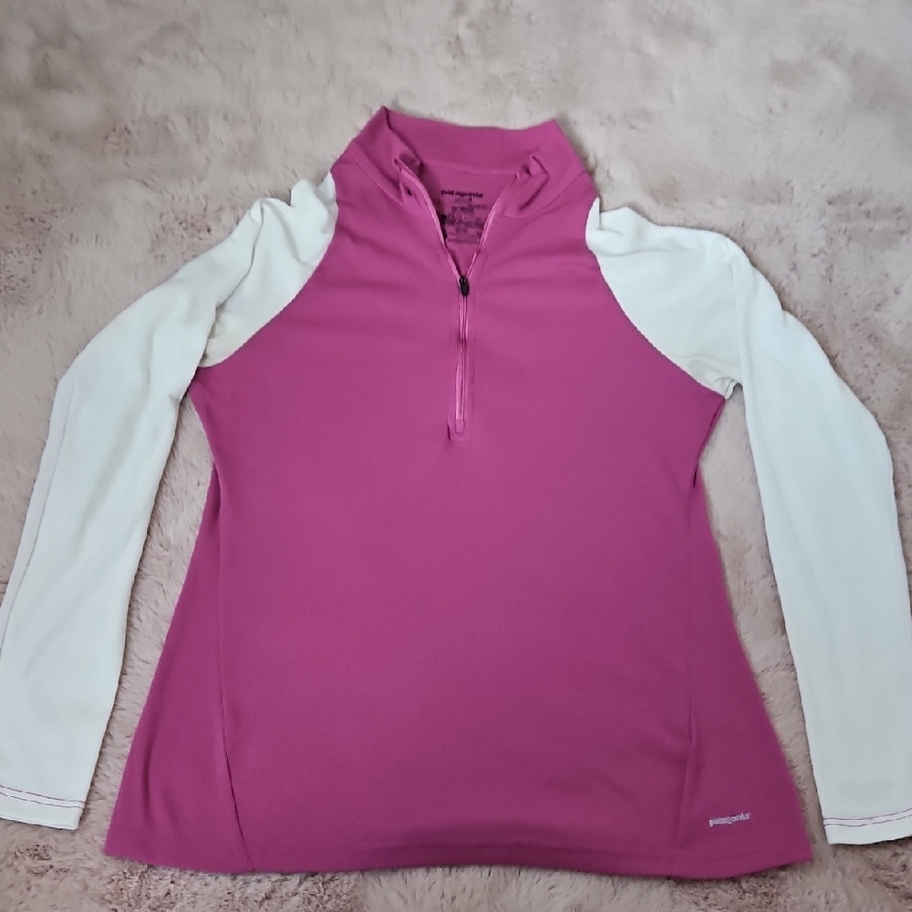 Patagonia Mock Neck Long Sleeve Layering Top